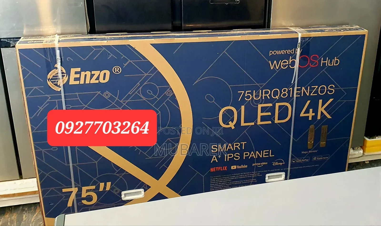 Enzo 75inche Tv