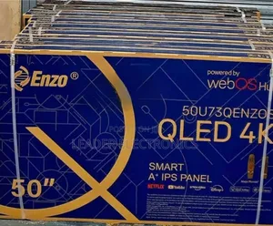 “Enzo 50'' Smart Android Tv – Ultra Slim, Ultra Clear