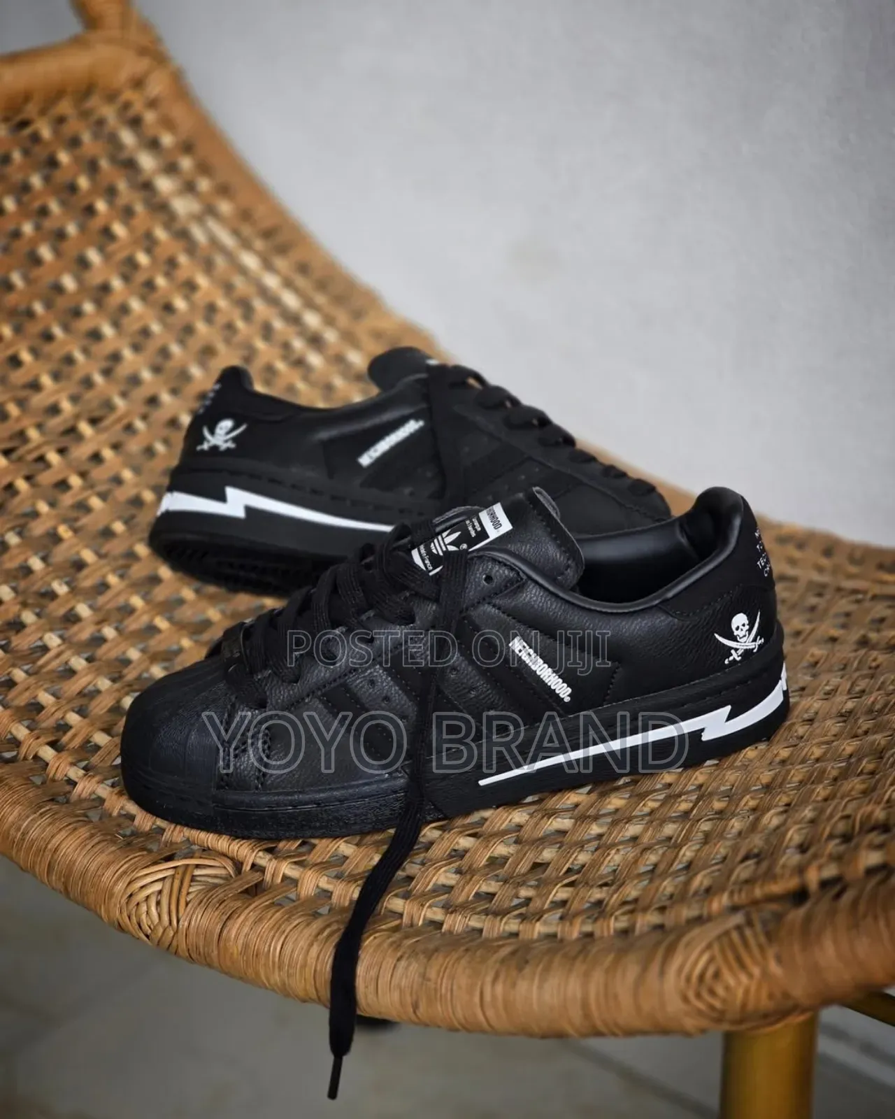 Adidas Old School Super Star Neighborhood Black