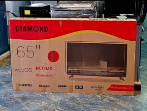 Diamond Tv 65" Smart Android Tv Webos Hub Tv 2025