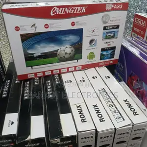 Emingtek Smart Tv 43 Inch Andraid Tv Doubel Gelass 2025 Quality Tv