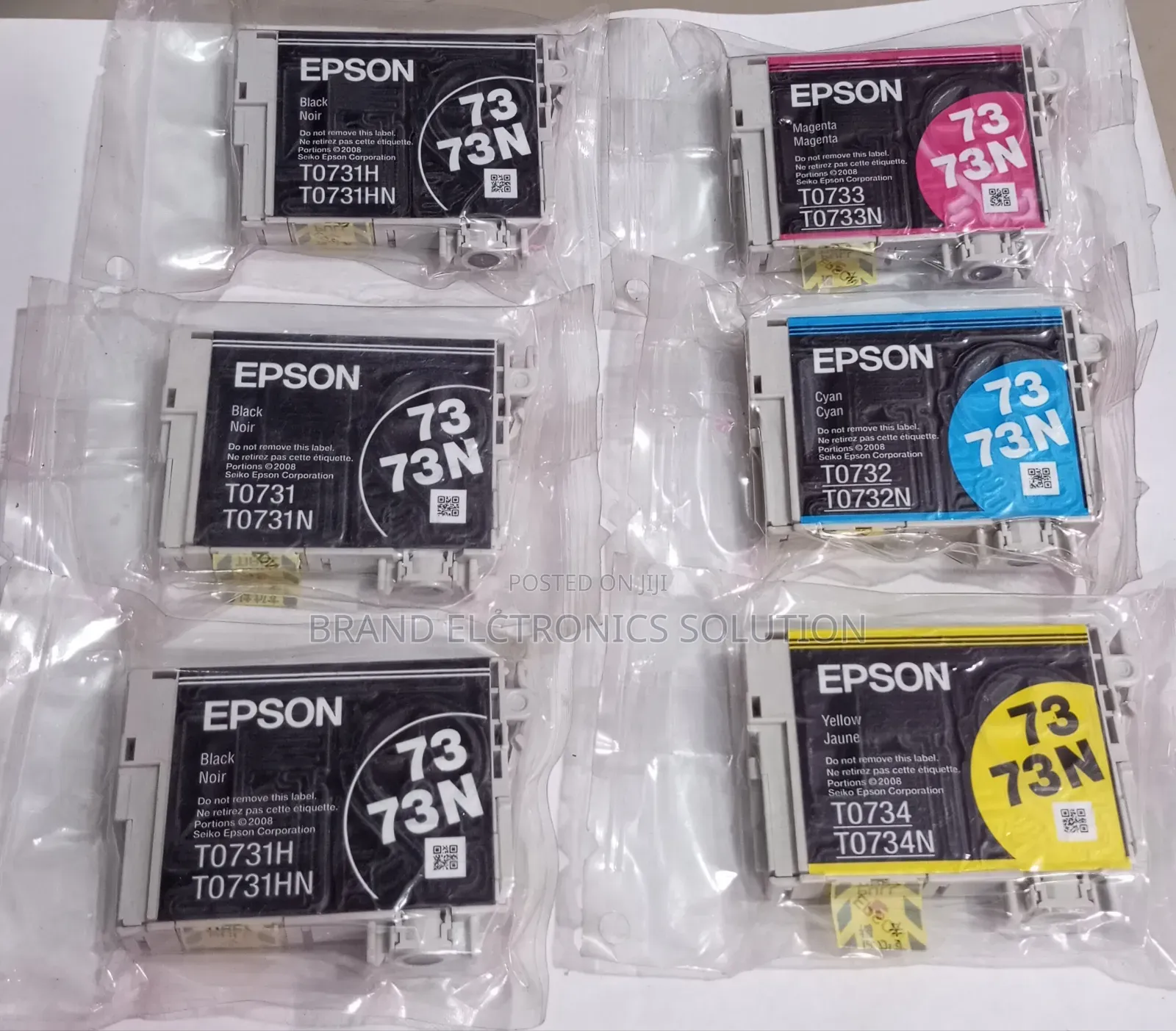 Epson Printer Inkjet Cartridges 73n Series Is a Set Of