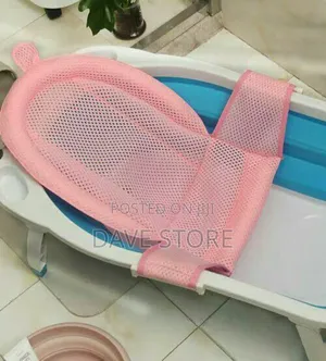 Folding Baby Bath + Bath Net