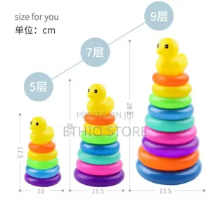 Generic Baby Toddler Toys Stacking Ring Pyramid