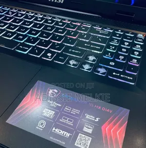 New Laptop MSI Crosshair 17 16GB Intel Core I7 SSD 1T