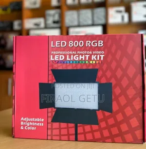 Led 800 RGB Professional Photo and Video Light Kit