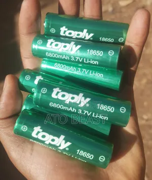 Toply 6800mah Rechargeable Lithium-Ion Batteries