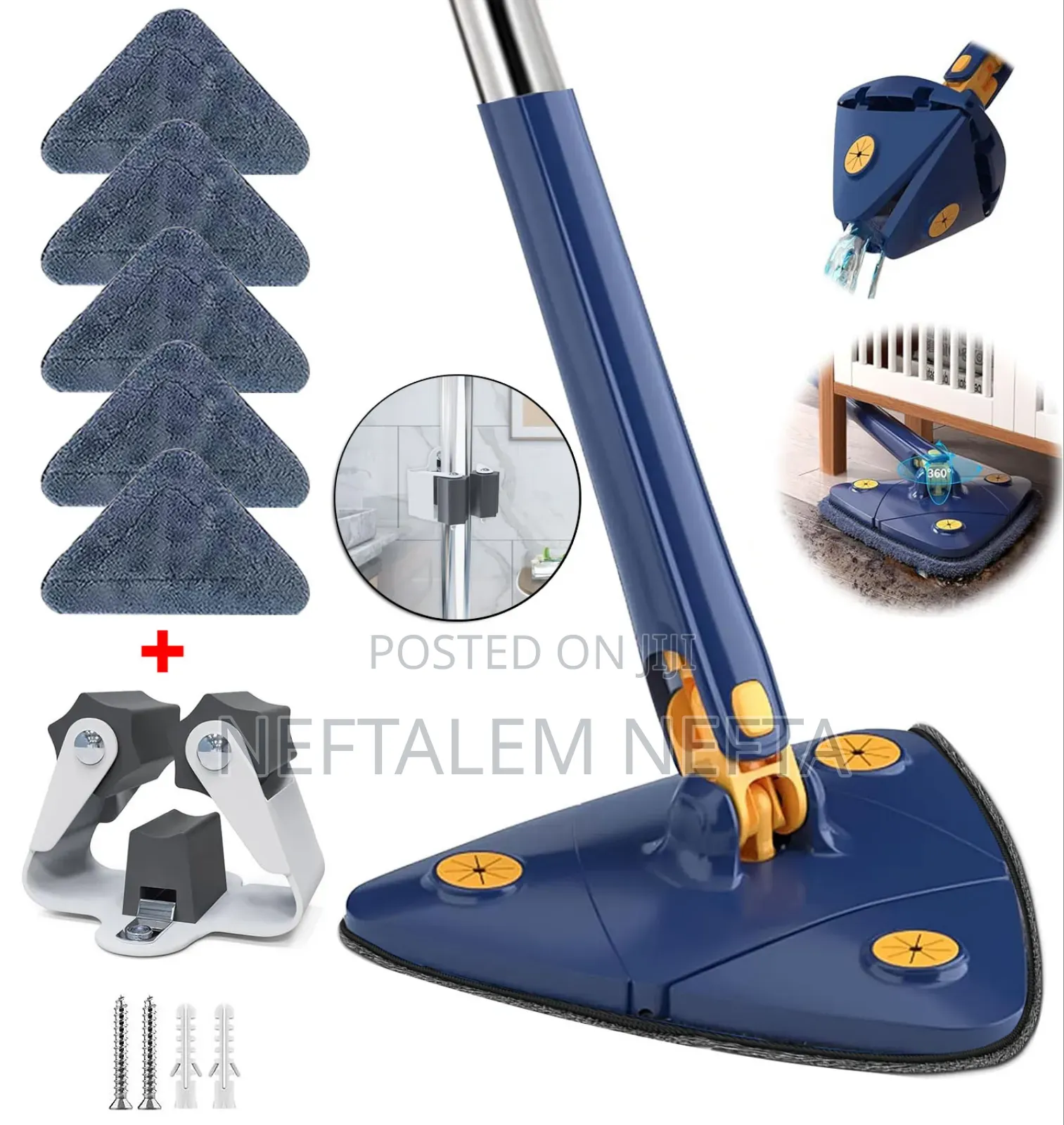 360° Rotating Self Squeez Mop