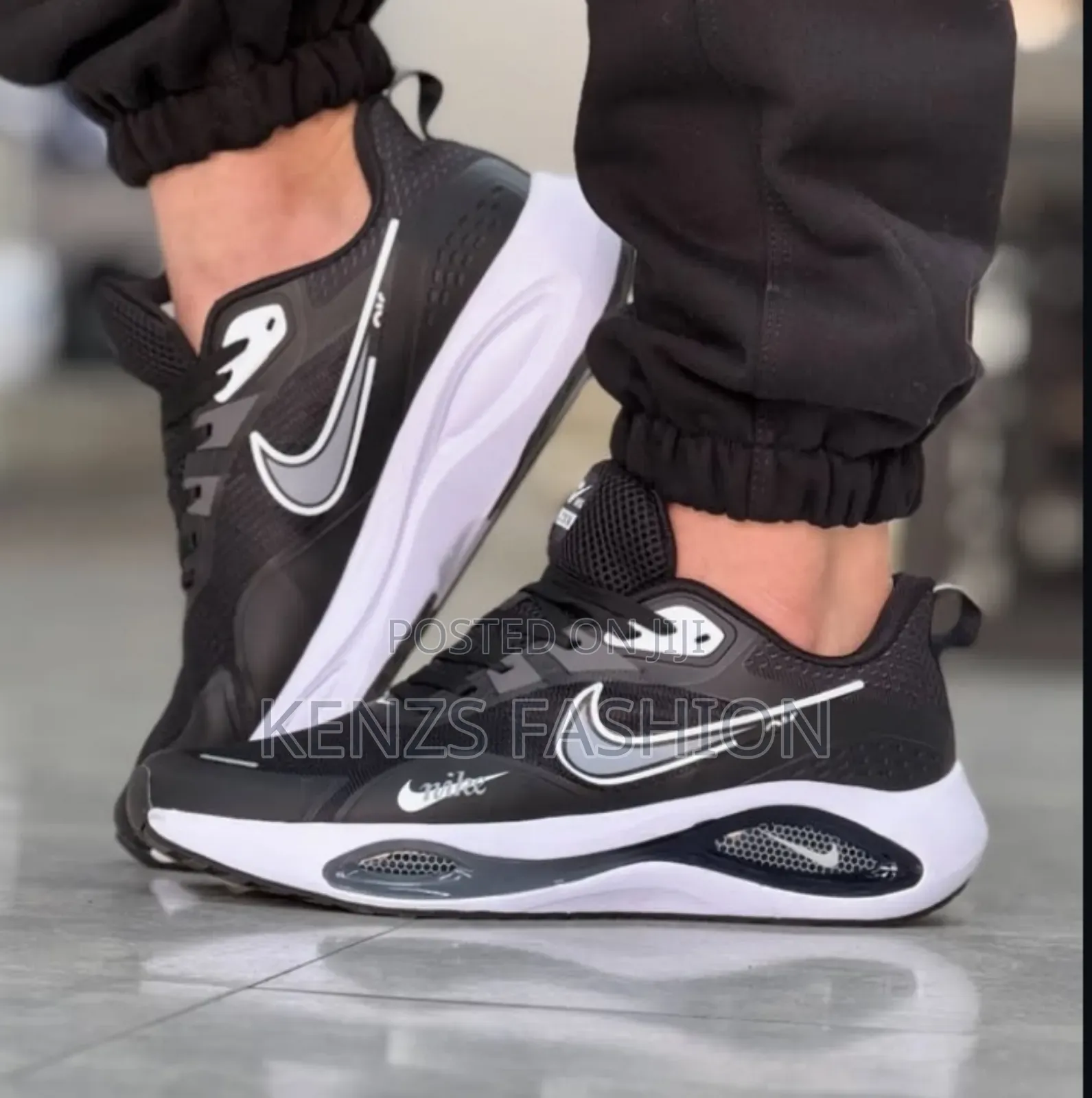 New Arrival! Original Nike Air Max Black and White Edition