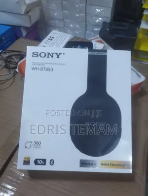 Sony Wh-Bt850 Wireless Headphones.