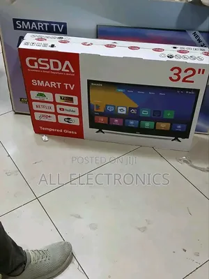 32"Inch Duoble Glass Smart Tv