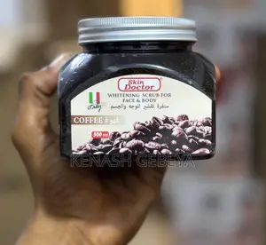 Skin Doctor Whitening Scrub for Face and Body With Coffee Extract