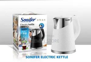Sonifer 1.8l Electric Kettle (Sf-2122) Fast, Safe Stylish