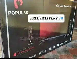 Popular 55" Led Smart Tv Double Screen >New2025 >10year Warranty