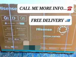 ♤♡Hisense 55" Qled Smart Tv Q6series ♤New 2025 ♤5year Warranty