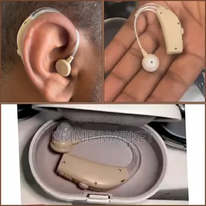 Rechargeable Hearing AidNoise Cancellation Volume Control➀ear