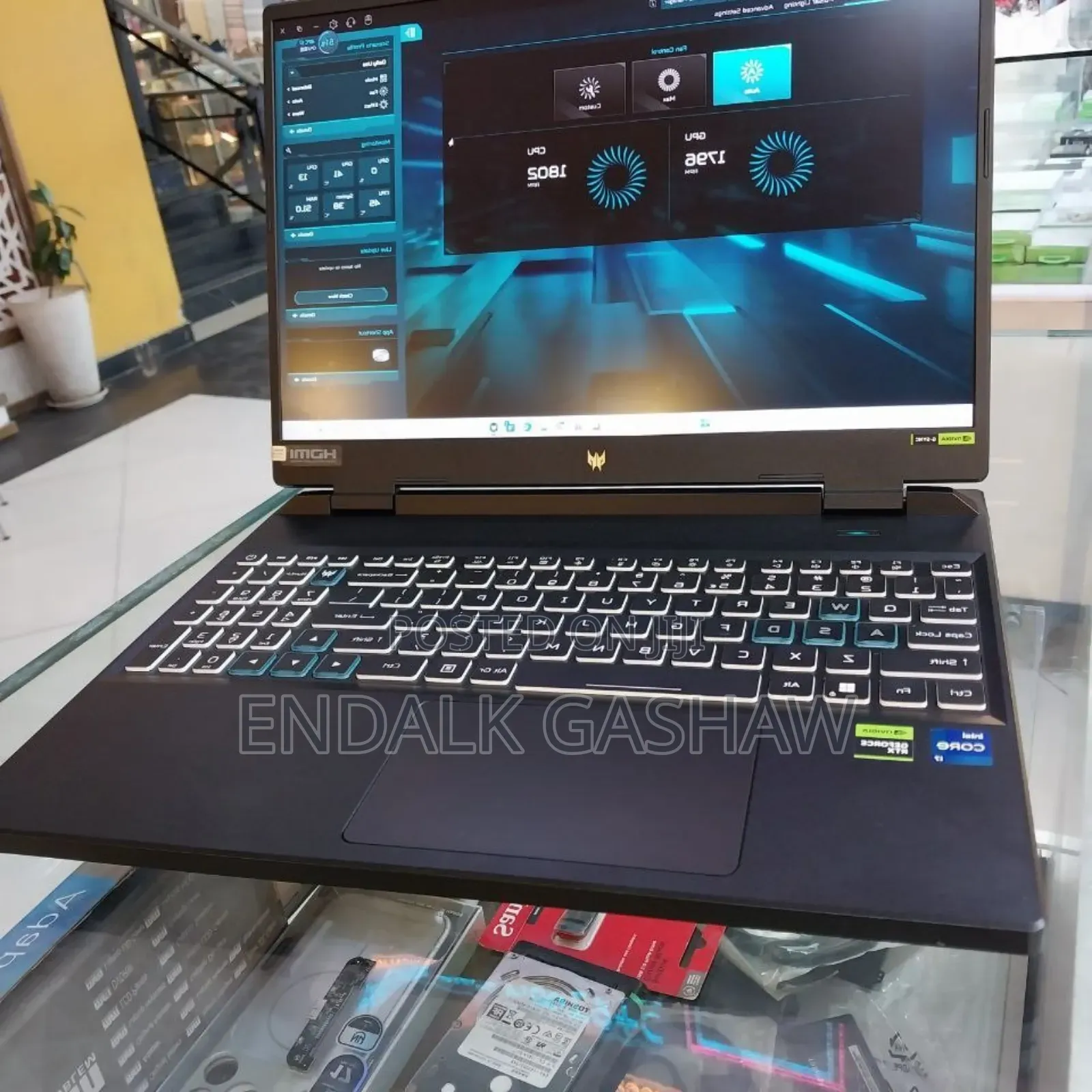 New Laptop Acer Predator Helios 300 16GB Intel Core I7 SSD 512GB