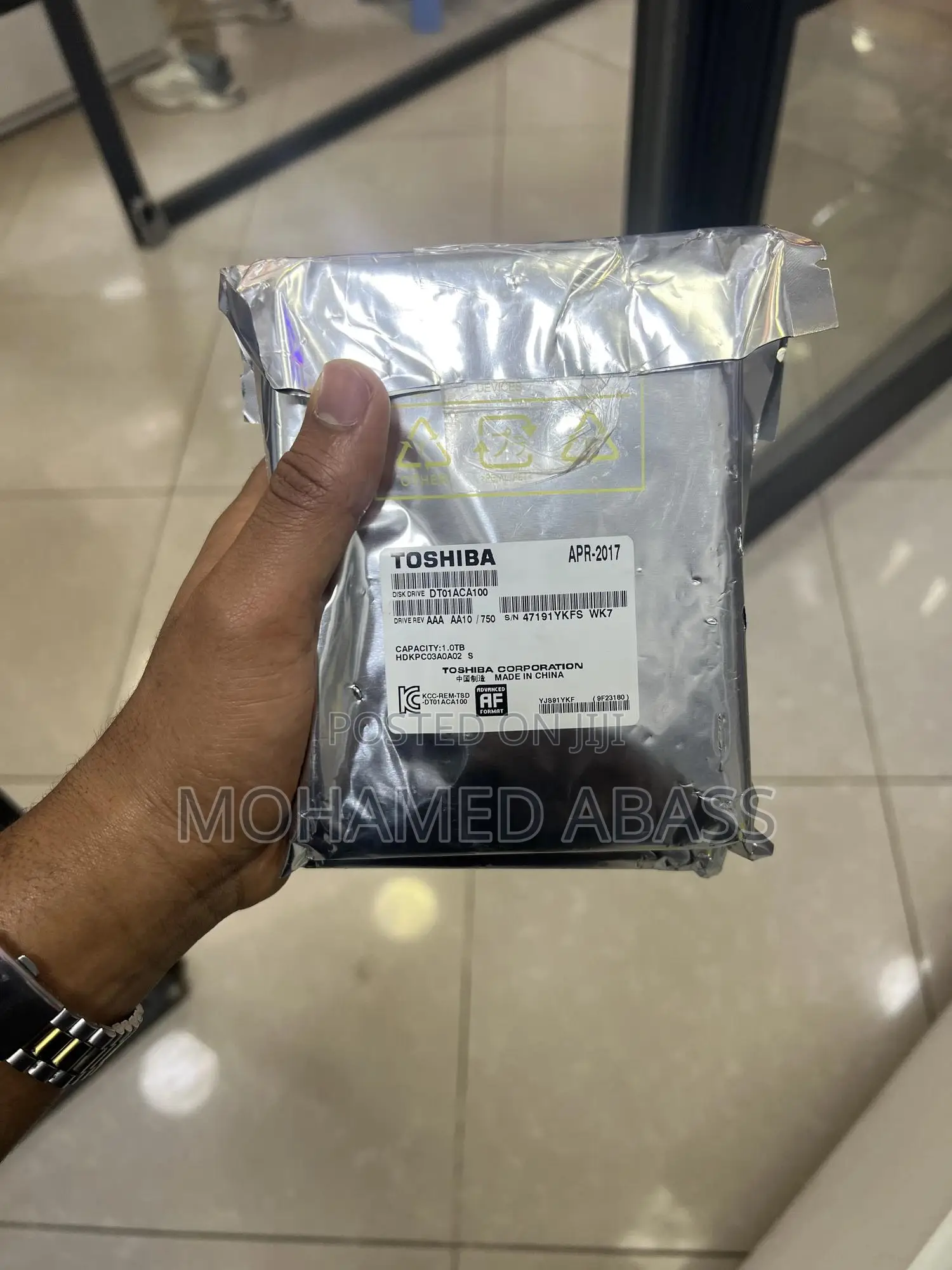 Brand New Harddisk