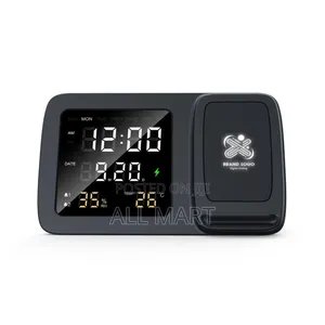 Rise Digital Alarm Clock And Wireless Charger