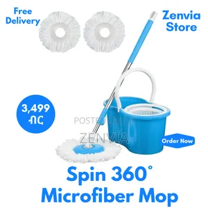Spin Mop 360° Microfiber Mop | Free Delivery|