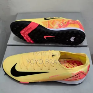 Nike Air Zoom Futsal Yellow Foot Ball Shoes