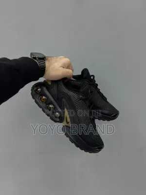 Nike Air Max Dn Black Golden Fashion Shoes