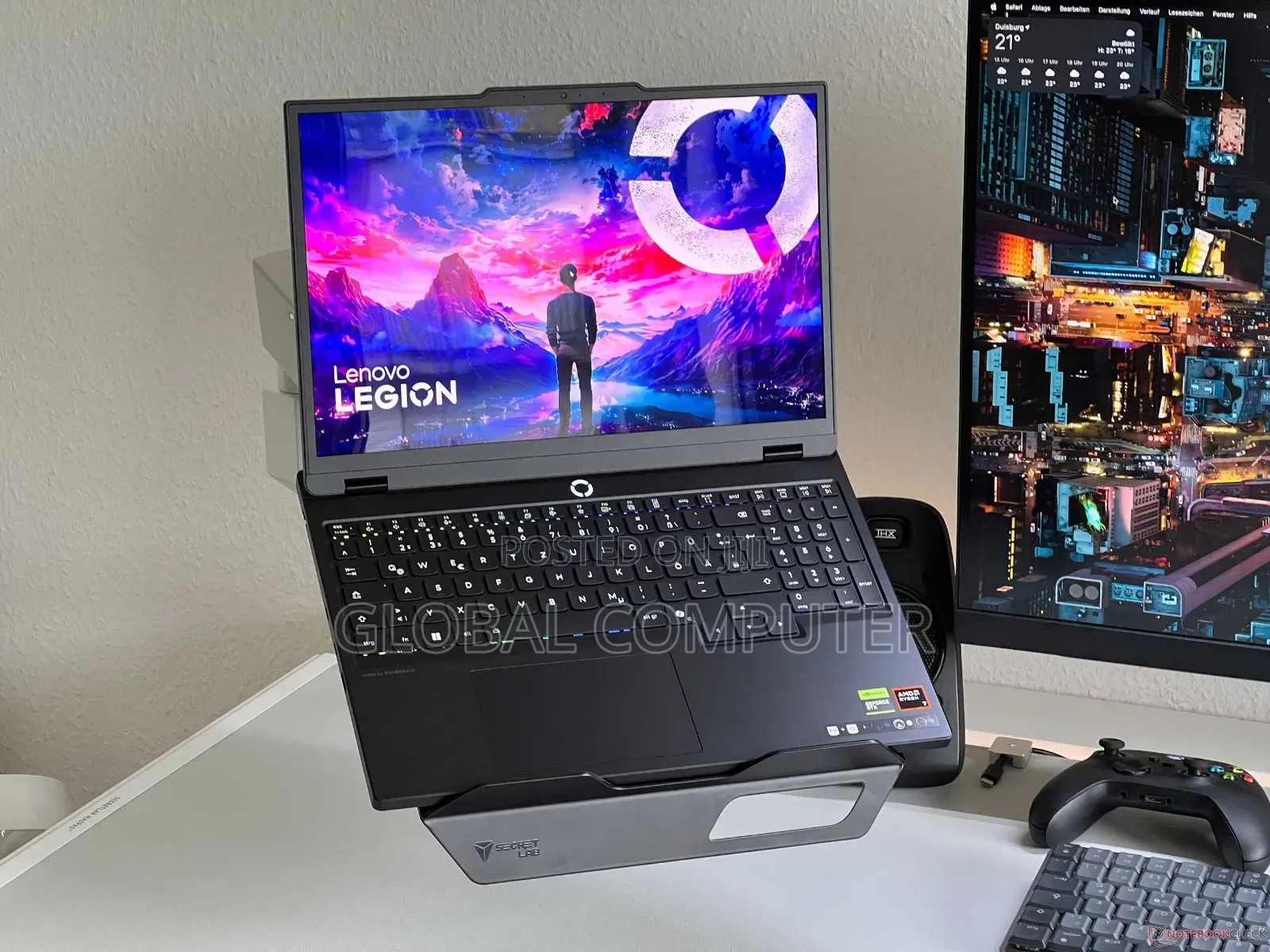New Laptop Lenovo Legion 5 16GB AMD Ryzen 7 SSD 512GB