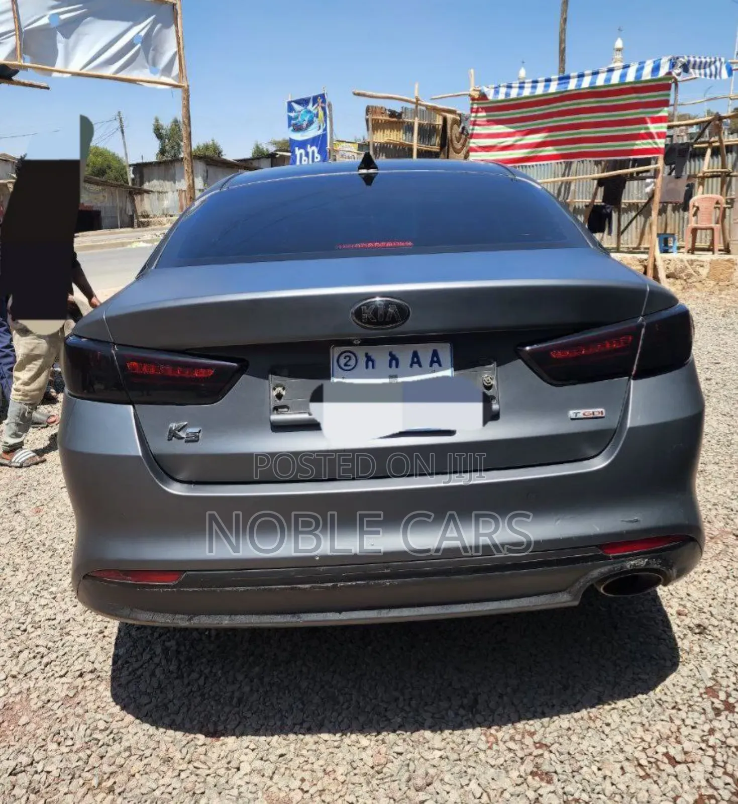 Kia K5 2016 Gray