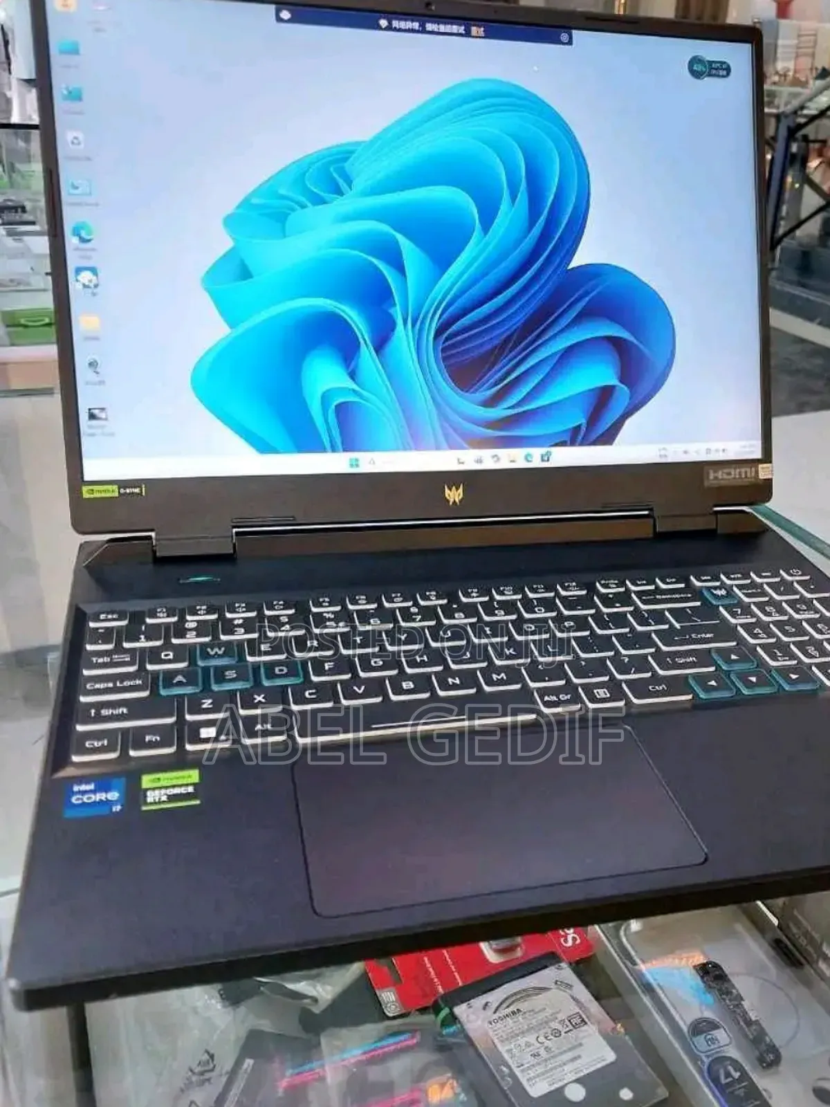 New Laptop Acer Predator Helios 300 16GB Intel Core I7 SSD 512GB