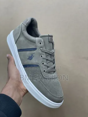 Versatile U.S Polo Assn, Mixed Upper White Sole, Easy Wear