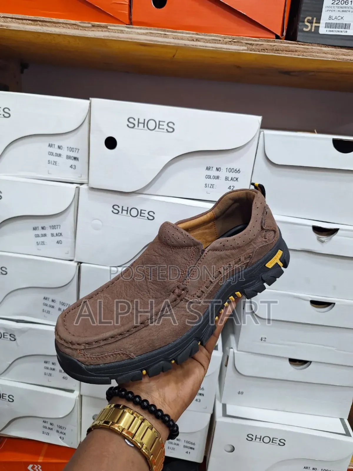 New Arrival Casual Leather Shoes Stock Product