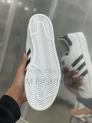 White Adidas Superstar Style Sneakers (For All Occasions) [On Sale]