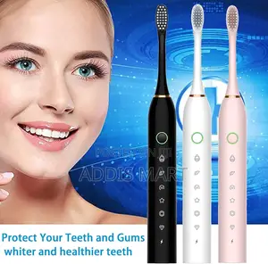 Electric Toothbrush With 8 Brush Heads,