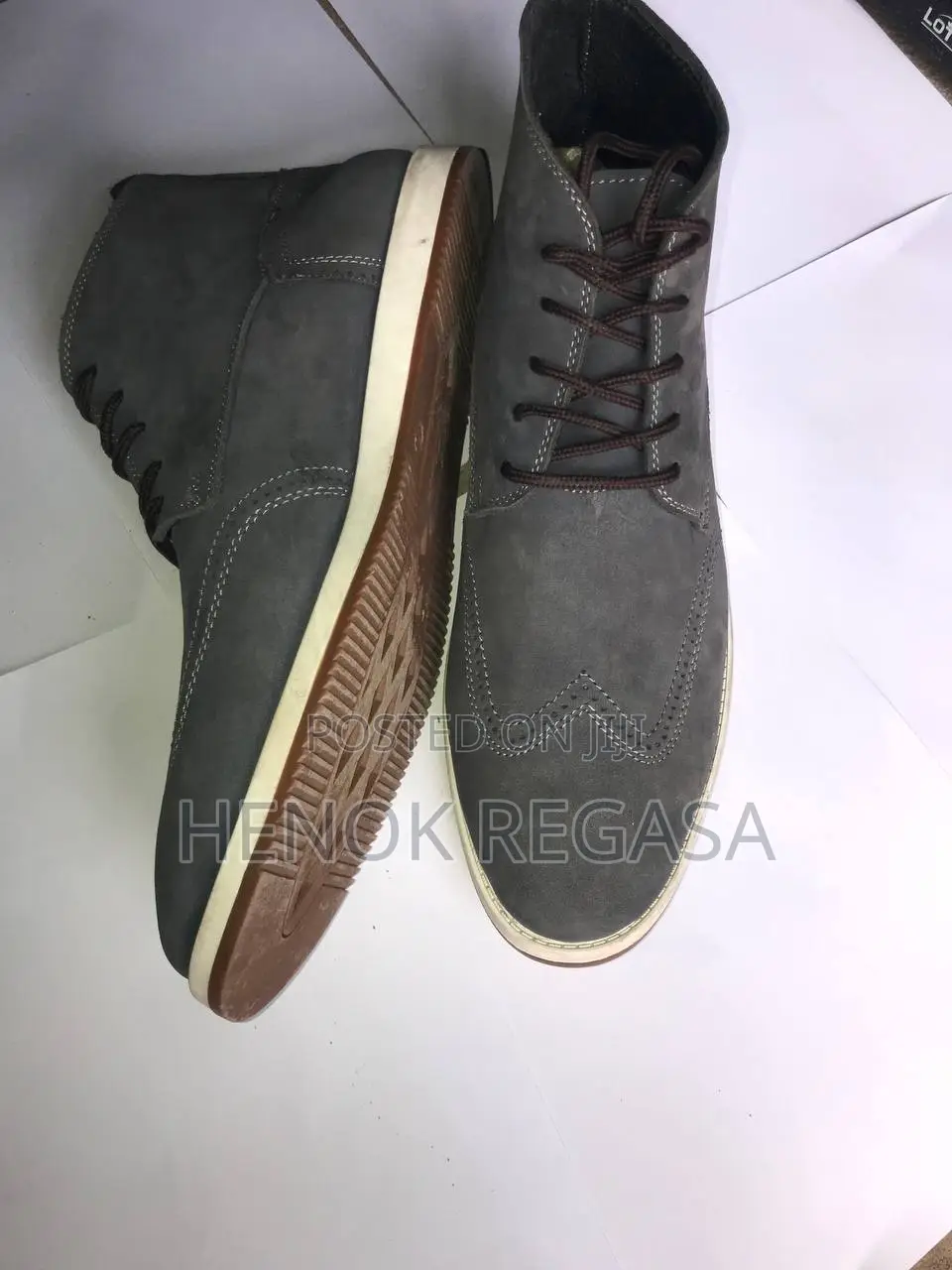 Clacks Half Boots Leather Shoes