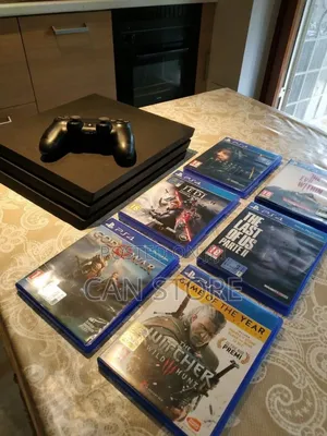 Playstation 4pro ከምትፈልጉት 5 ጌሞች ጋር በ 55000 ብቻ