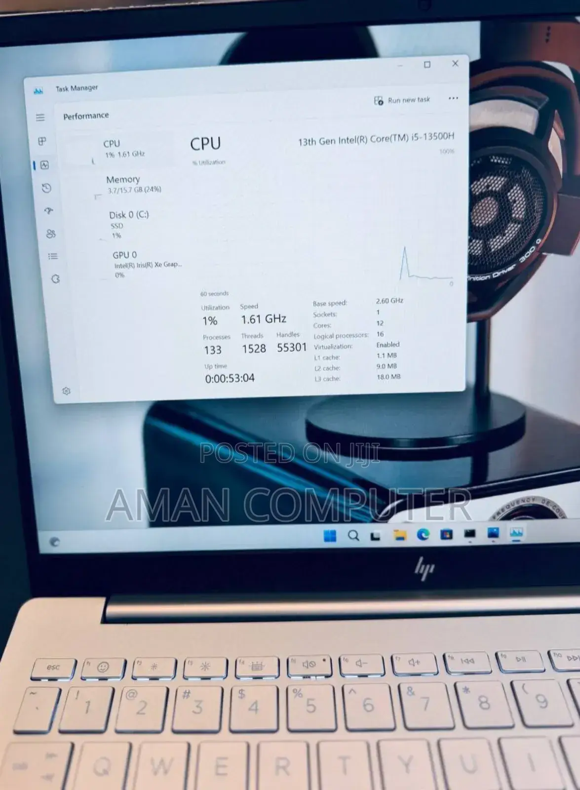 New Laptop HP Pavilion 15 16GB Intel Core I5 SSD 1T