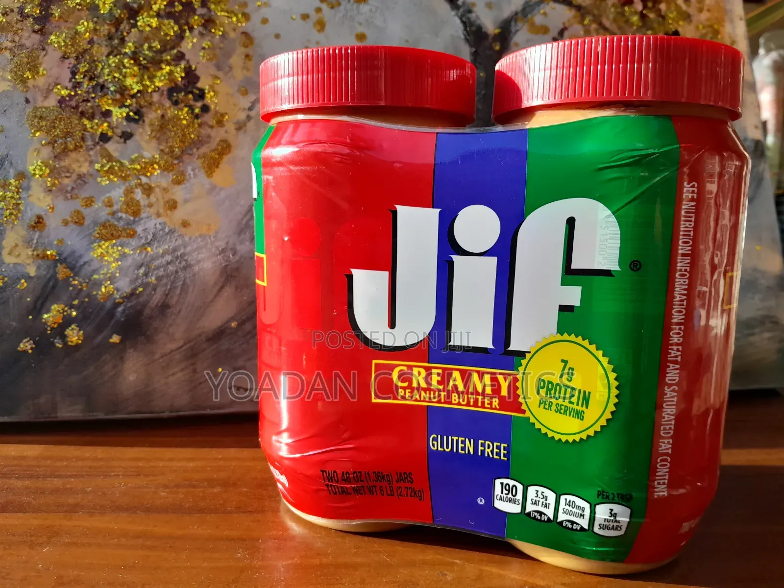 Jif Peanut Butter 2in 1– 100% Original የለውዝ ቅቤ ከአሜሪካ የገባ