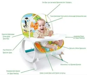 3 in 1 Newborn to Todder Rocker