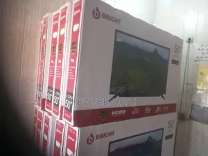 Bright 50inch Tv Smart Android Double Glass 10.Years Warranty