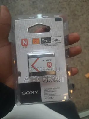Sony Np-Bn1 N-Type Lithium-Ion Rechargeable Battery Pack