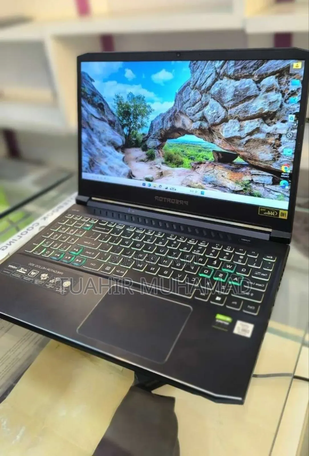 New Laptop Acer Predator Helios 300 16GB Intel Core I7 SSD 512GB