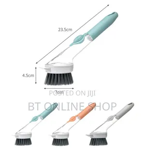 Kitchen Dish Brush With Soap Dispenser