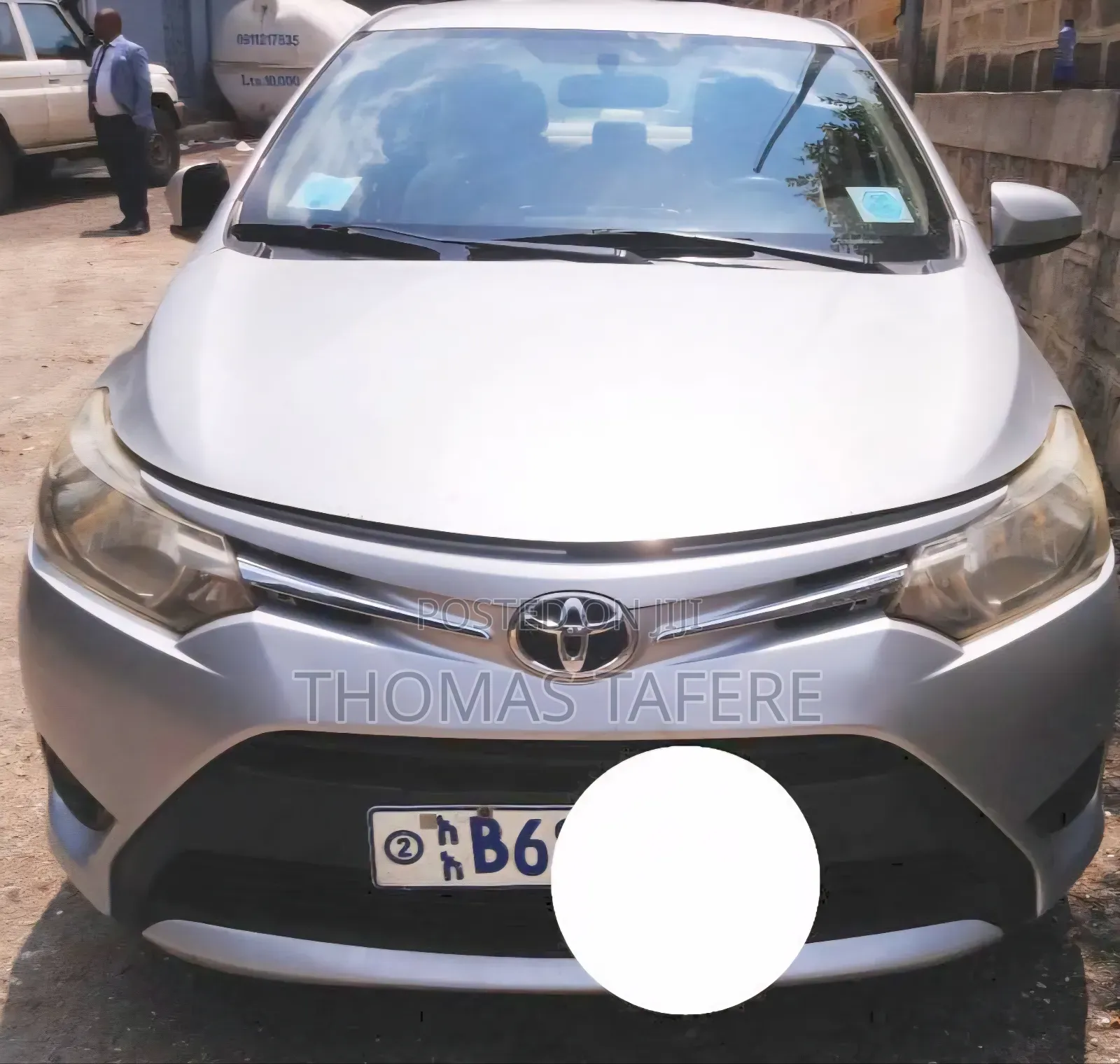 Toyota Yaris 2015 Silver