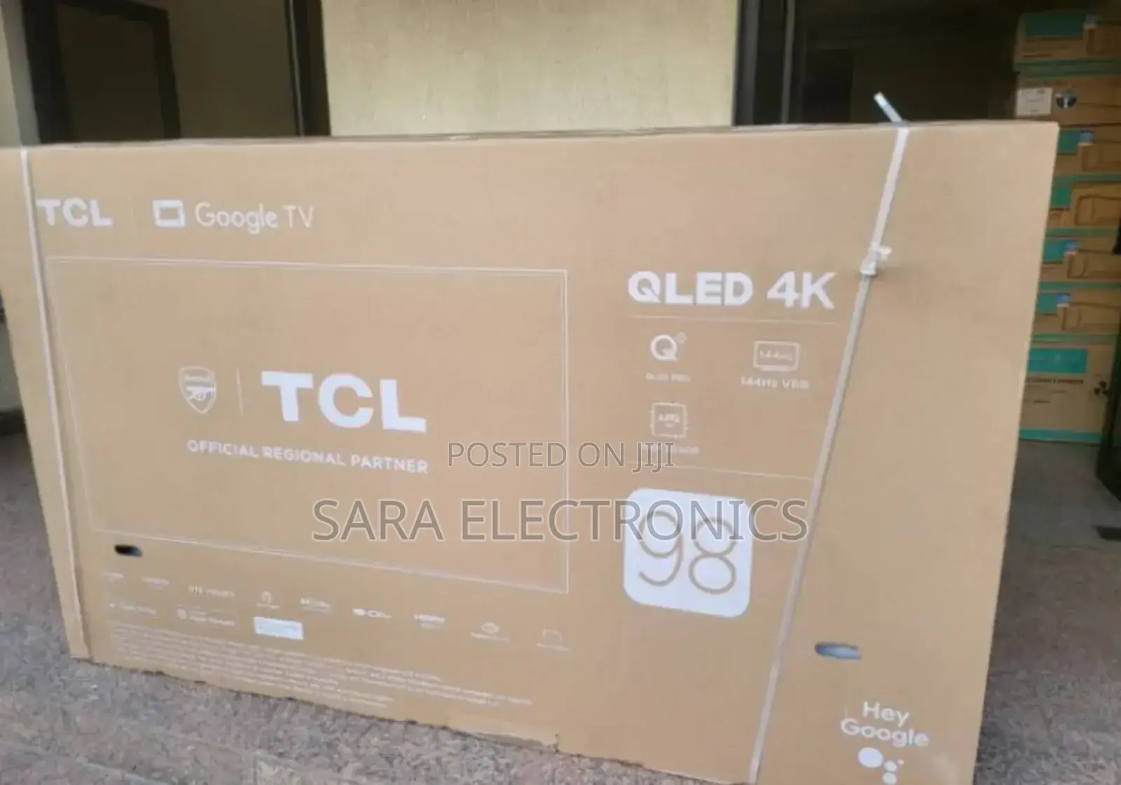 💯👌Tcl 98" Qled Smart Google Tv New 2025 Model👌Free Delivery
