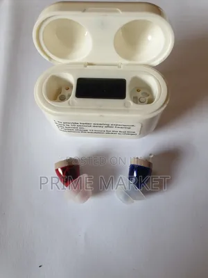 አነስተኛ እና የማይታይ የማዳመጫ መርጃ መሳሪያ Auto Noise Cancelation ያለው ለ❷ ጆሮ