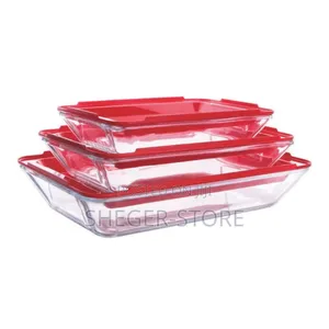 High Quality 3pcs Tempered Glassware
