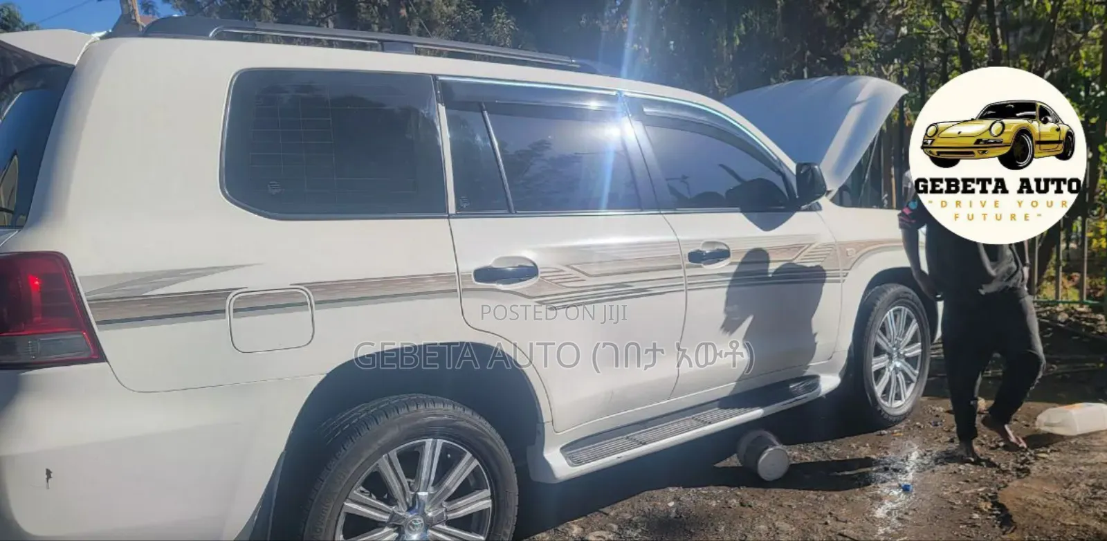 Toyota Land Cruiser 2008 White