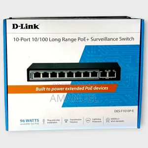 Dlink 8 Port Poe Switch