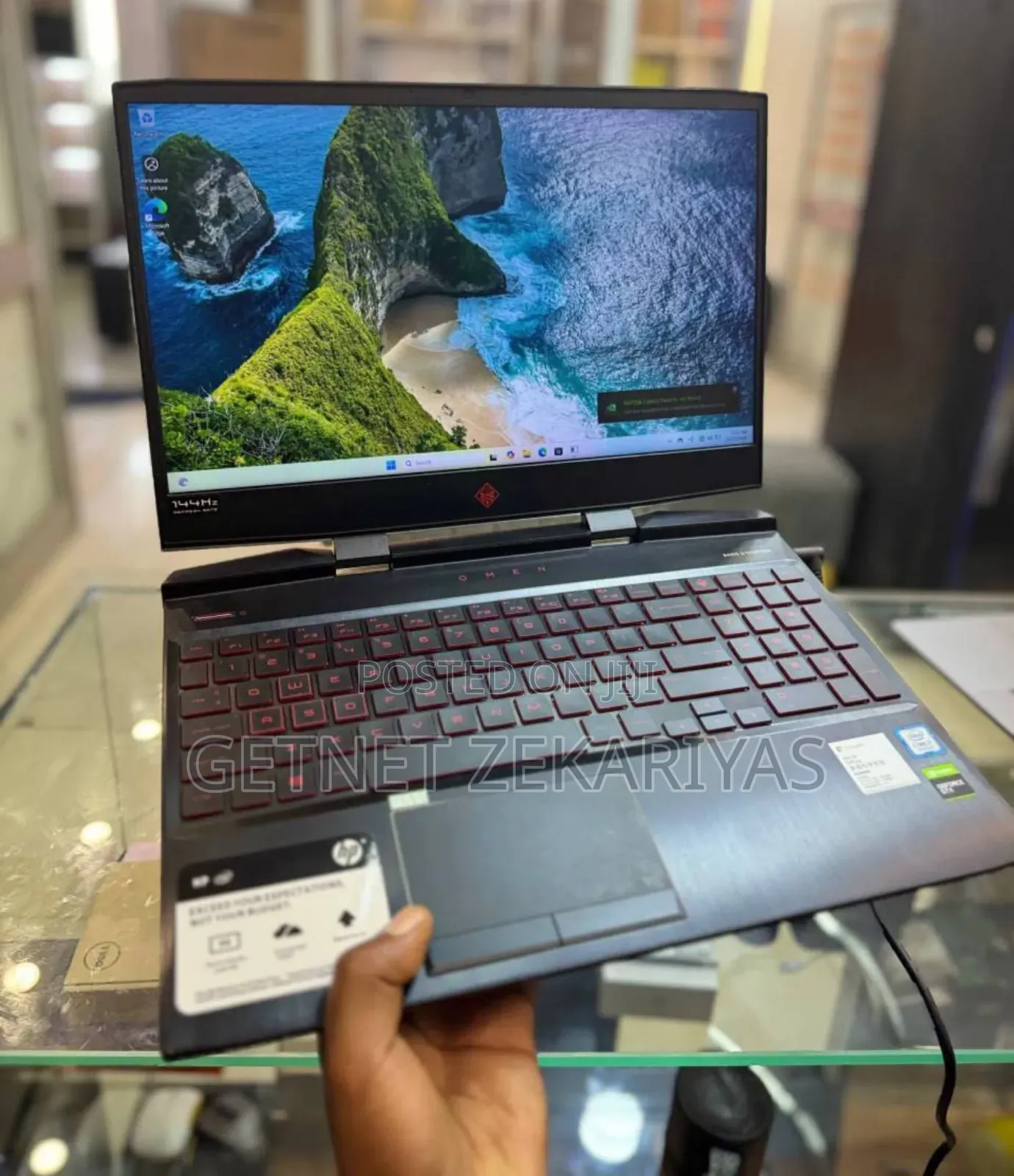 New Laptop HP Omen 15 16GB Intel Core I7 SSD 512GB