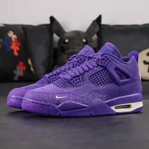 Nigel Sylvester X Air Jordan Iv 4 ‘Brick by Brick’ "Uni Blue" Men’S